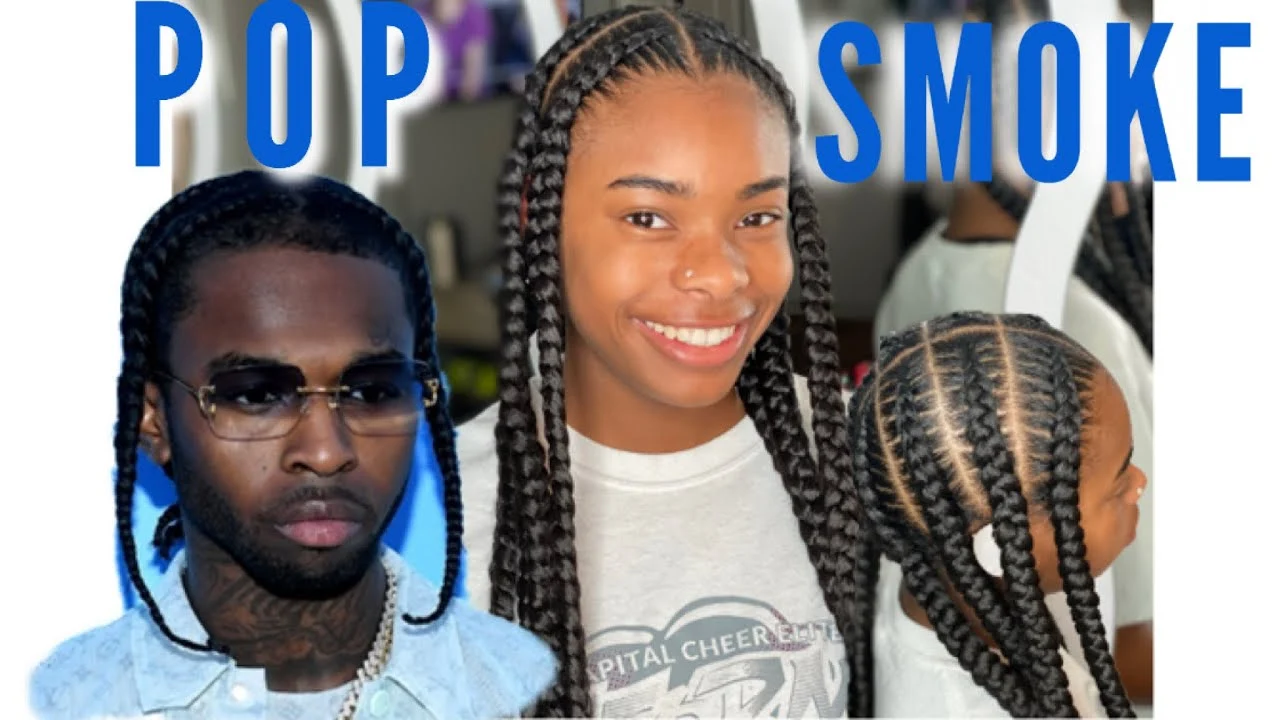 Thick and Thin Pop Smoke Braids